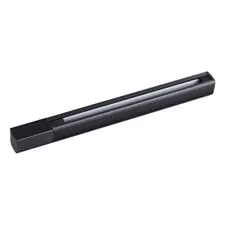 NOVOTECH 135037 PORT NT19 136 черный Трехфазный (четырехжильный) шинопровод 1м с токопроводом (адаптером)