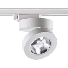 NOVOTECH 357986 PORT NT19 122 белый Светильник трековый однофазный трехжильный IP20 LED 3000К 12W 220V GRODA