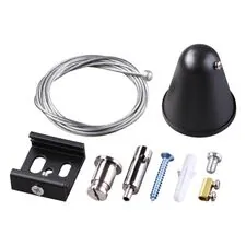 NOVOTECH 135071 PORT NT19 137 черный Подвесной комплект с 2-х метровым тросом IP20