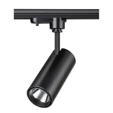 NOVOTECH 357550 PORT NT18 122 черный Светильник трековый однофазный трехжильный IP20 LED 4000K 15W 160-265V SELENE
