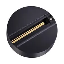 NOVOTECH 135073 PORT NT19 137 черный Трехфазная чаша крепления для стационарной фиксации прожекторов P20 220V