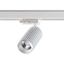 NOVOTECH 358499 PORT NT21 128 белый Трехфазный трековый светодиодный cветильник IP20 LED 4000K 12W 220V MAIS LED