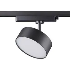 NOVOTECH 358756 PORT NT21 104 черный Светильник трековый однофазный трехжильный IP20 LED 24W 4000K 2100Лм 100-265V PROMETA