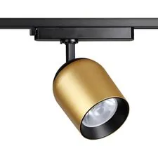 NOVOTECH 358516 PORT NT21 111 золото Светильник трековый однофазный трехжильный IP20 LED 4000K 25W 220V KAMP