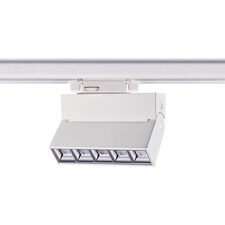 NOVOTECH 358668 PORT NT21 151 белый Трехфазный трековый светодиодный светильник IP33 LED 4000K 13W 110-265V EOS