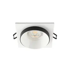 Denkirs DK2402-BK Встраиваемый светильник, IP 20, 50 Вт, GU10, черный, алюминий
