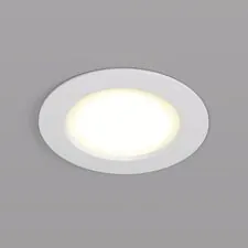 Denkirs DK3046-WH Встраиваемый светильник, IP 20, 5Вт, LED, белый, пластик