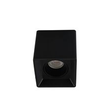 Denkirs DK3080-BK Светильник накладной IP 20, 10 Вт, GU5.3, LED, черный/черный, пластик