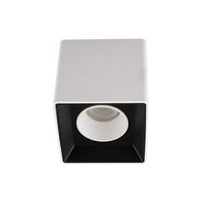 Denkirs DK3080-WB+WH Светильник накладной IP 20, 10 Вт, GU5.3, LED, бело-черный/белый, пластик