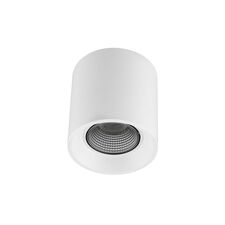 Denkirs DK3090-WH+CH Светильник накладной IP 20, 10 Вт, GU5.3, LED, белый/хром, пластик