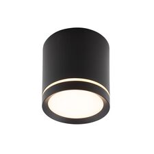 Denkirs DK4016-BK Светильник накладной IP 20, 5 Вт, LED 3000, черный, алюминий/акрил