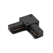 Denkirs TR1102-BK Соединитель для шинопровода L-образный, черный