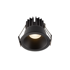 Denkirs DK4500-BK Встраиваемый светильник, IP 20, 12 Вт, LED 3000, черный, алюминий