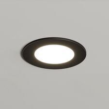 Denkirs DK3101-BK Встраиваемый влагозащищенный светильник, IP65, до 10 Вт, LED, GU5,3, черный