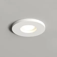 Denkirs DK2036-WH Встраиваемый светильник влагозащ., IP 44, до 15 Вт, GU10, LED, белый, алюминий