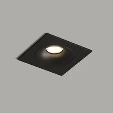 Denkirs DK2121-BK Встраиваемый светильник, IP 20, 50 Вт, GU10, черный, алюминий
