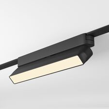 Denkirs DK5303-BK Светильник для трека Air, серия Linear 3000 со светодиодом, L230*W26*H60мм, 48V DC, 9W, RA?90, 120°, 3000K, IP20, черный, алюминий