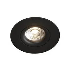 Denkirs DK2037-BK Встраиваемый светильник , IP 20, 50 Вт, GU10, черный, алюминий