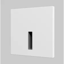 Denkirs DK1030-WH Светильник встраиваемый в стену, IP 20, LED 3000K, 3 Вт, белый, алюминий