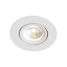 Denkirs DK2037-WH Встраиваемый светильник , IP 20, 50 Вт, GU10, белый, алюминий