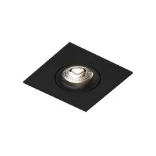 Denkirs DK2038-BK Встраиваемый светильник , IP 20, 50 Вт, GU10, черный, алюминий