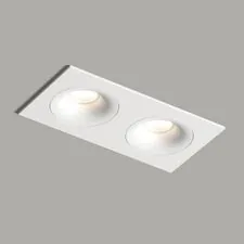 Denkirs DK2122-WH Встраиваемый светильник, IP 20, 50 Вт, GU10, белый, алюминий