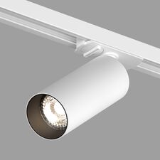 Denkirs DK6060-BW+WH Трековый светильник IP 20, 15 Вт, GU10, белый с черным, алюминий