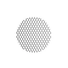 Denkirs DK1500-BK Антибликовая решетка MR16, D50xH2mm, черная, алюминий