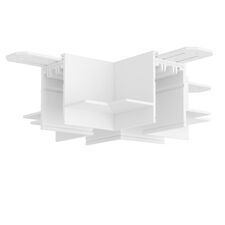 Denkirs TR2114-WH Коннектор трека SMART для ГКЛ , \&amp;quot;X\&amp;quot; образный, механический , белый