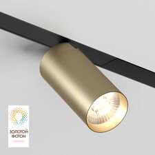 Denkirs DK8020-BG Акцентный светильник SMART SPOT 20W DIM 3000K-6000K, матовое золото с черным