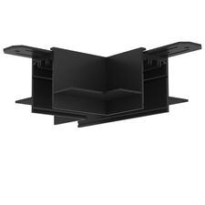 Denkirs TR2113-BK Коннектор трека SMART для ГКЛ , \&amp;quot;Т\&amp;quot; образный, механический , черный.