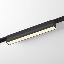 Denkirs DK5300-BK Светильник для трека Air, серия Linear 3000 со светодиодом, L230*W26*H36мм, 48V DC, 9W, RA?90, 120°, 3000K, IP20, черный, алюминий