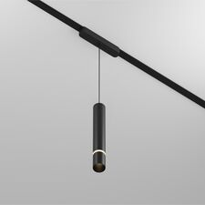 Denkirs DK5315-BK Светильник для трека Air, серия Hang 3000 со светодиодом, ?35*257мм, 48V DC, 5W, RA?95, 24°, 3000K, IP20, черный, алюминий