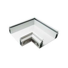 Denkirs DK5851-WH Угловой элемент профиля Flod для создания декоративных ниш в натяжном потолке, алюминий, белый