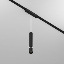 Denkirs DK5375-BK Светильник для трека Air, серия Hang 2700-6500 со светодиодом, ?35*257мм, 48V DC, 5W, RA?95, 24°, 2700-6500K, IP20, черный, алюминий