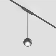 Denkirs DK5376-BK Светильник для трека Air, серия Hang 2700-6500 со светодиодом, ?80*76мм, 48V DC, 5W, RA?95, 120°, 2700-6500K, IP20, черный, алюминий
