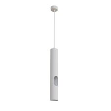 Denkirs DK4045-WH Подвесной светильник, с декоративным вырезом, IP 20, до 15 Вт, LED, GU10, белый, алюминий