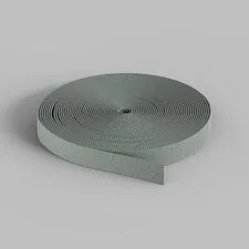 Denkirs TR5502-LG Гибкий трек-ремень Belty, серия Base, 20м, 48V DC, IP20, светло-серый, ткань, медь