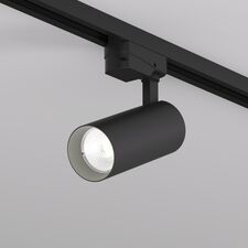 Denkirs DK6452-BK Трековый светильник SOLID KOPER, 135мм, d60, 220V, LED 4000K, 15W, IP20, черный, алюминий