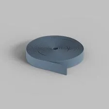 Denkirs TR5501-DB Гибкий трек-ремень Belty, серия Base, 10м, 48V DC, IP20, тёмно-синий, ткань, медь