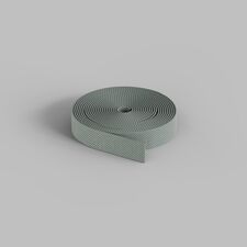 Denkirs TR5500-LG Гибкий трек-ремень Belty, серия Base, 5м, 48V DC, IP20, светло-серый, ткань, медь