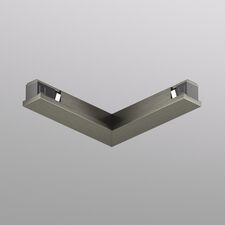 Denkirs TR5723-DN Электрический коннектор для трека SHINE BASE 90° потолок-потолок, темный никель, алюминий