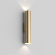 Denkirs DK5022-SG Настенный светильник, IP20, до 15 Вт, LED, 2xGU10, матовое золото, алюминий