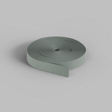 Denkirs TR5501-LG Гибкий трек-ремень Belty, серия Base, 10м, 48V DC, IP20, светло-серый, ткань, медь