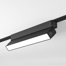 Denkirs DK5333-BK Светильник для трека Air, серия Linear 4000 со светодиодом, L230*W26*H60мм, 48V DC, 9W, RA?90, 120°, 4000K, IP20, черный, алюминий