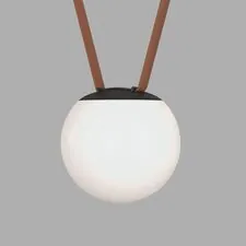 Denkirs DK5550-BK Cветильник для трека-ремня Belty, серия Orb, со светодиодом, D150*H147мм, 48V DC, 10W, RA90, 120°, 4000K, IP20, белый, акрил