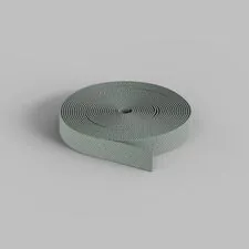 Denkirs TR5501-LG Гибкий трек-ремень Belty, серия Base, 10м, 48V DC, IP20, светло-серый, ткань, медь