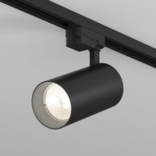 Denkirs DK6455-BK Трековый светильник SOLID KOPER, 155мм, d80, 220V, LED 3000K, 30W, IP20, черный, алюминий