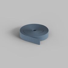 Denkirs TR5500-DB Гибкий трек-ремень Belty, серия Base, 5м, 48V DC, IP20, тёмно-синий, ткань, медь