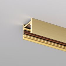 Denkirs TR5715-SB Трек SHINE BASE, 1.5м, 48V DC, IP20, сатинированная латунь, алюминий